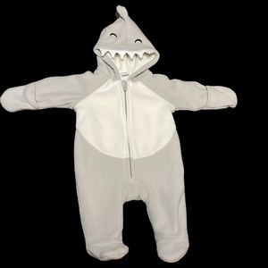 Old Navy Shark MicroFleece Bunting